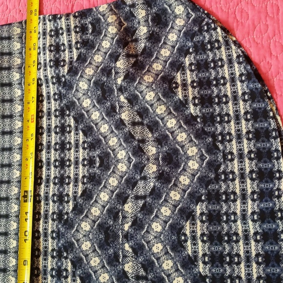 2/$20 Joe Fresh Navy & White Lightweight Summer Shift Dress Tunic Size Medium - Picture 7 of 8